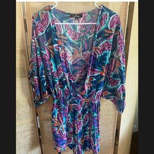 Lulus floral romper